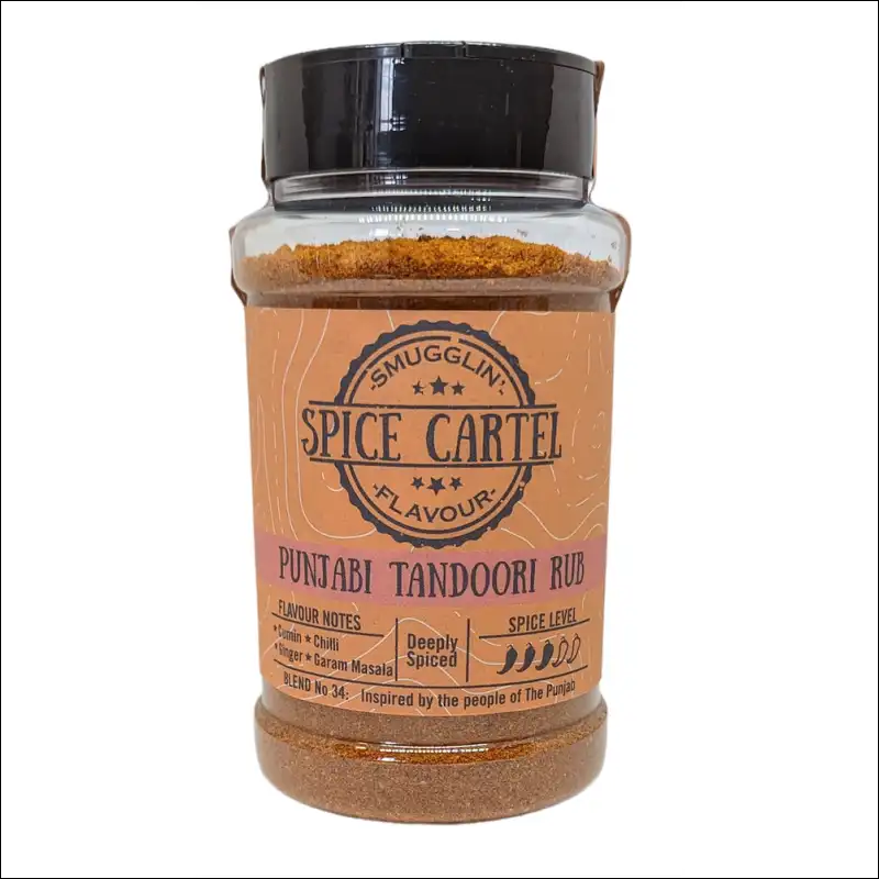 5x 240g Bbq Spice Blend Shakers Including Spice Cartel’s Pink Tarob Rub