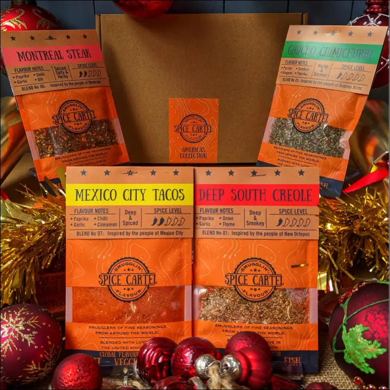 Mexican Hot Chili In America’s Spice Gift Box Featuring Deep South Creole Flavors