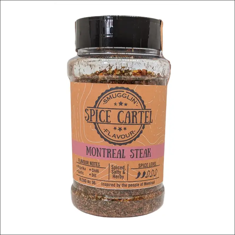Montreal Steak 240g Shaker By Spice Cartels Montreal On Display