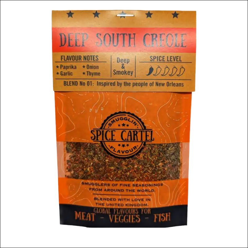 Spice Cartel’s Deep South Creole 35g Resealable Pepper Spice Bag