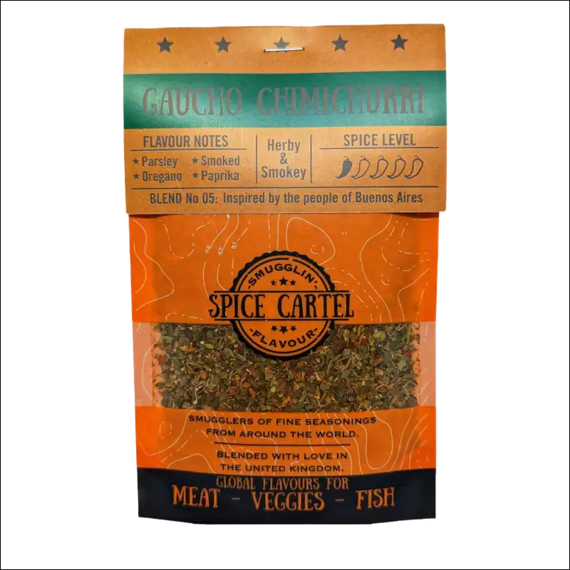 Spice Cartel Gaucho Chimichurri 35g In a Resealable Pouch