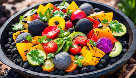 forbidden flavours exotic charcoal dishes