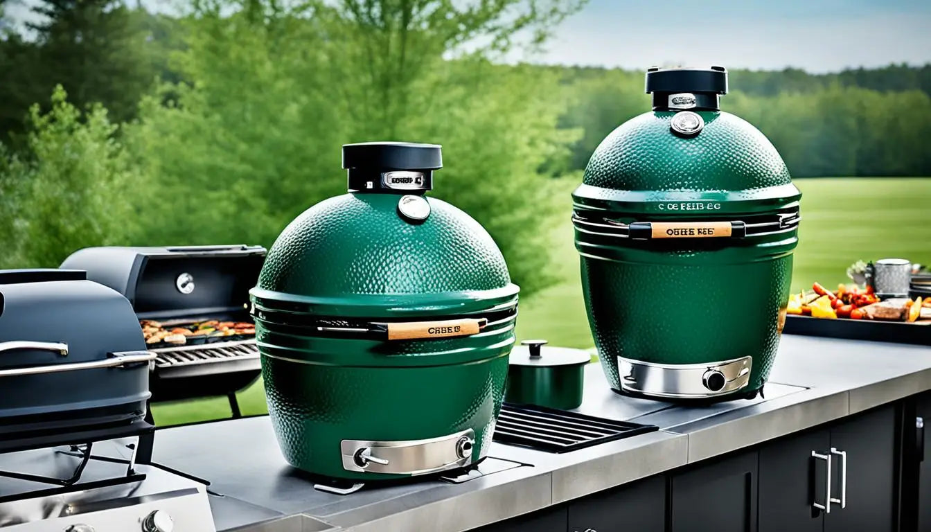 Green egg charcoal grill best sale