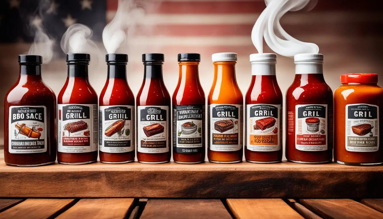 the main BBQ sauces