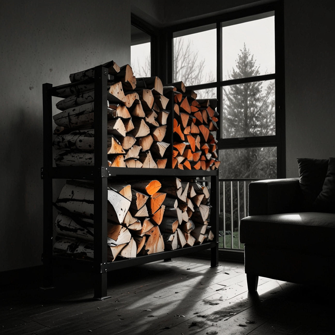 Indoor Log Storage