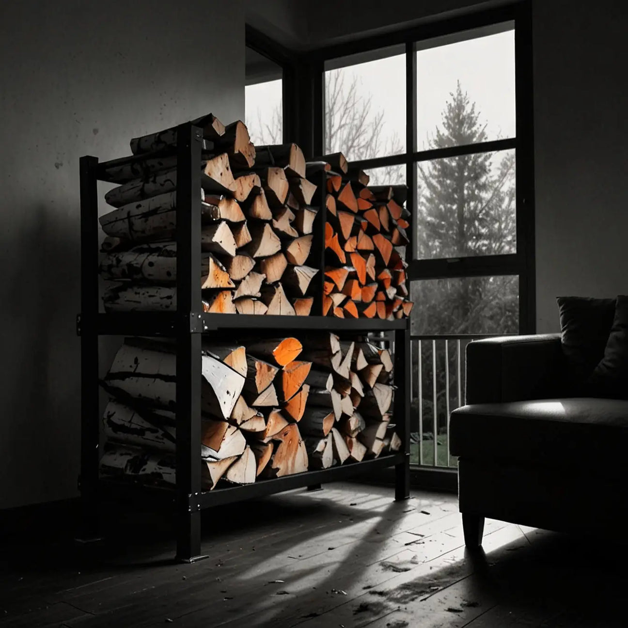 Stylish Indoor Log Storage Solutions for Every Home Hillside Woodfuels