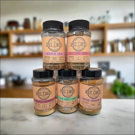 5x 240g Spice Blend Shakers From The Spice Co Cartel For Sensational Bbq