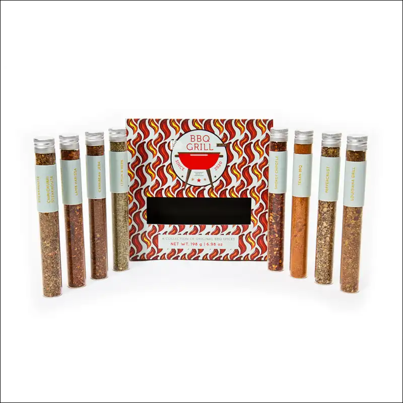 Bbq Grill Rub Kit Showcasing 4 Spice Blends To Tantalize Your Taste Buds