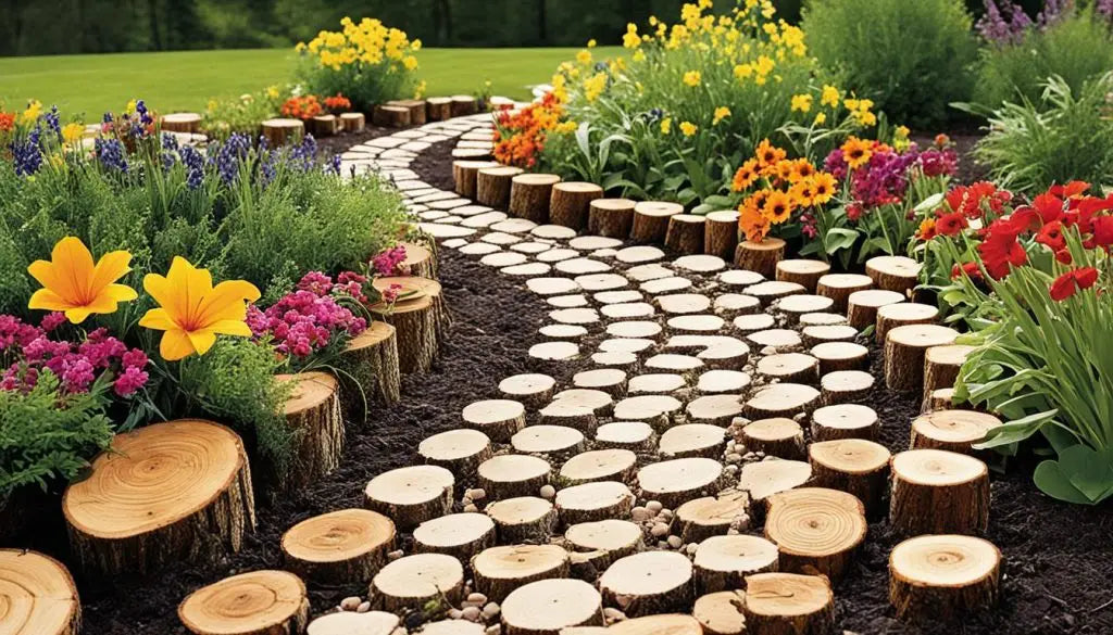 decorative log borders