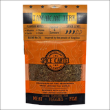 Jamaican Jerk 35g Spice Cartel Resealable Pouch Of Seasoning On White Background