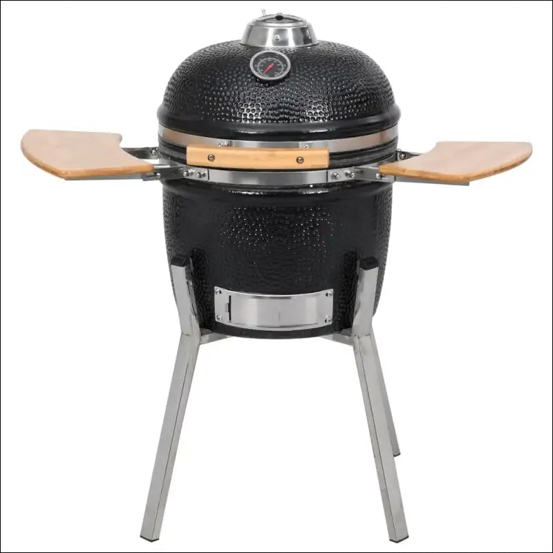 Kamado Barbecue Grill Smoker Ceramic 76 Cm Featuring The Big Green Egg Grill