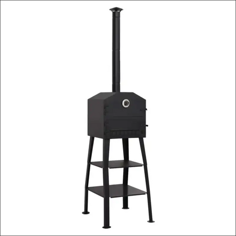 Outdoor Pizza Oven Charcoal Fired, Perfect For Kiln Dried, Wood Fuels, Ready To Burn