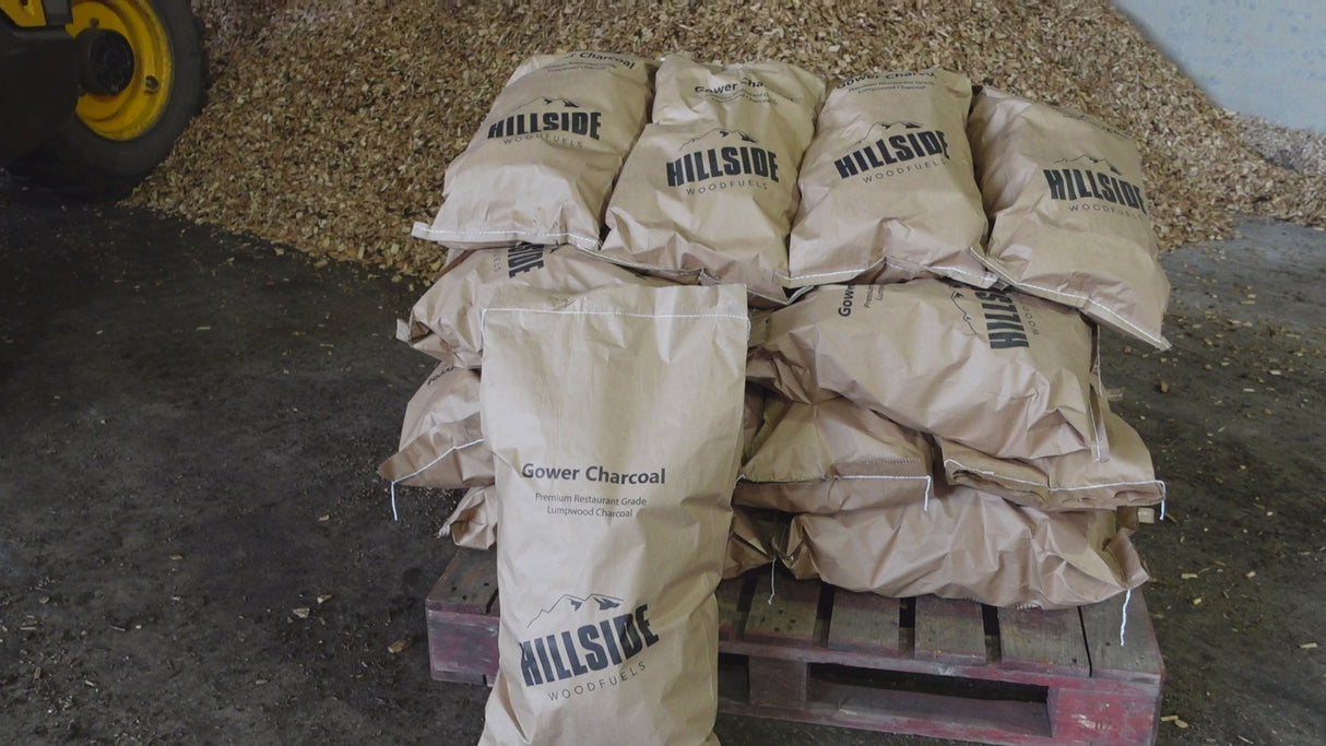 2Kg Wholesale Bags of Restaurant Grade Lump Charcoal
