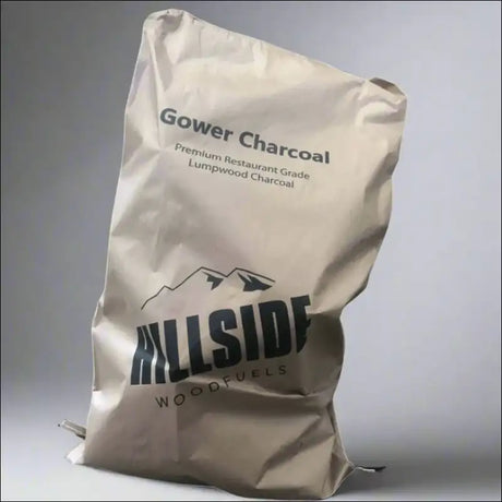 Restaurant Grade Lumpwood Charcoal Large Bag 6kg On Table - Quality Grilling Fuel