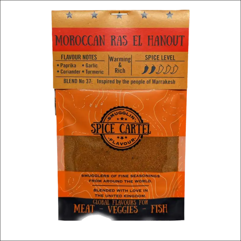 Spice Cartels Ras El Hanout In a 35g Resealable Pouch