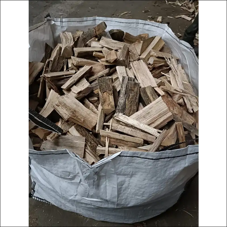 Ton Bag Of Ash Hardwood Kindling, Kiln Dried Wood Bag For Fires